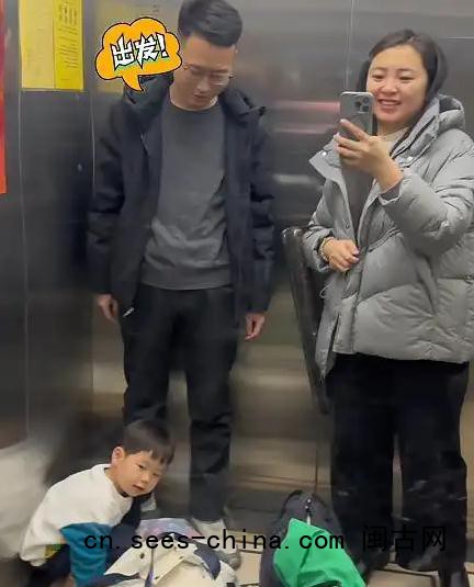 女子一家开车跨越超3000公里回湘过年