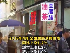 国家统计局解读：4月金饰涨幅回落至46.9%