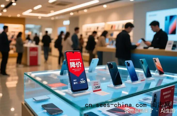 手机集体大降价 门店发声