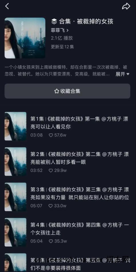 《被裁掉的女孩》播放破2亿