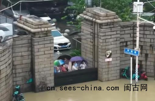 漳州大水门挡了洪水26小时