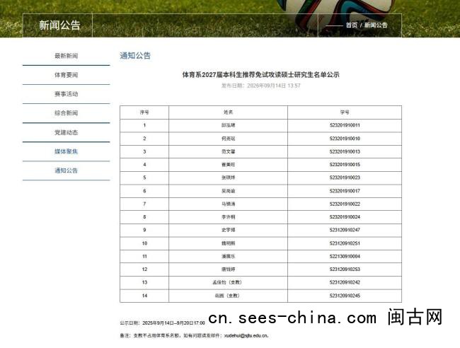 潘展乐、唐钱婷拟保研上海交大