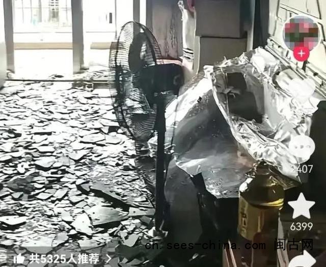 充电器忘拔烧毁整个家