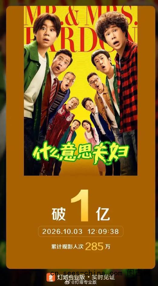 《什么意思夫妇》票房破1亿